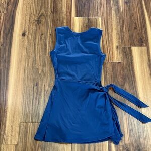 Navy Blue Sleeveless Dress